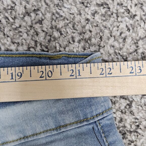 Evolution In Design Slim Denim Shorts Men’s 48W (44x14) Hip Hop Streetwear Y2K - Picture 6 of 7